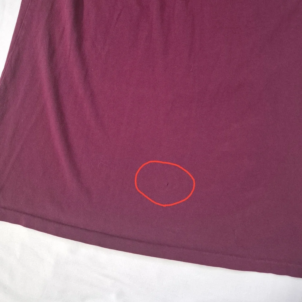 Lot 2 Polo Ralph Lauren Long Sleeve T-Shirt Men L Burgundy Grey Classic Heritage